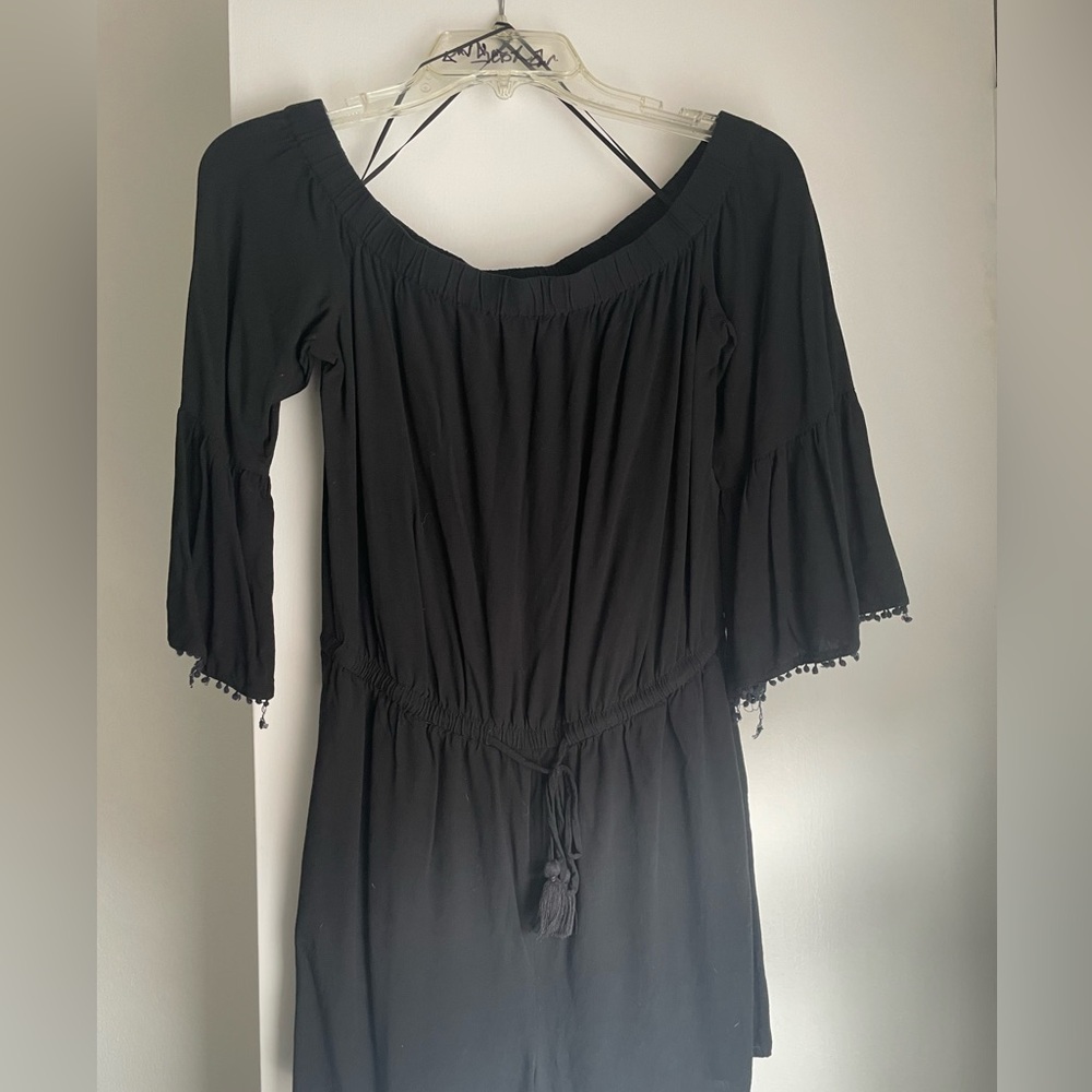 Off shoulder romper